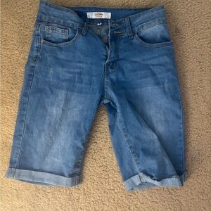 Blue Denim Women's Shorts